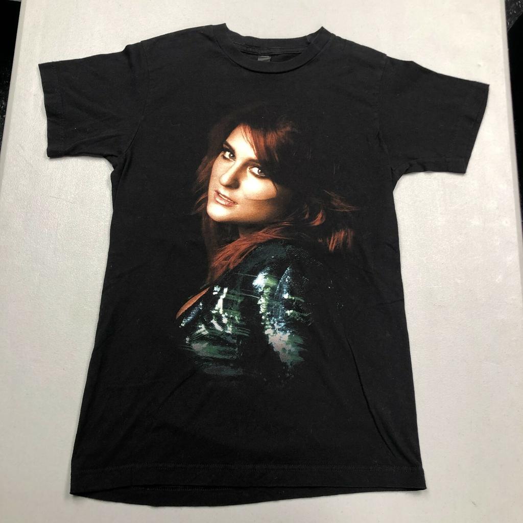 Meghan Trainor Untouchable Tour 2016 Double Sided size S Small Black T Shirt Tee