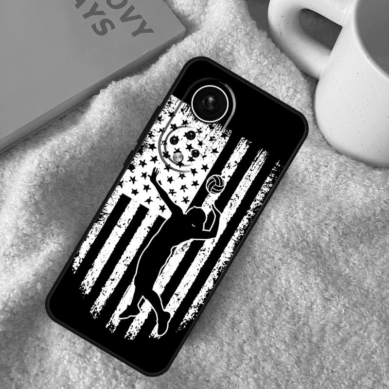 Volleyball Case For Honor X9c X8a X8b X9b X9a X8 X9 50 70 90 Lite Honor 200 Lite Magic 5 6 7 Pro Coque