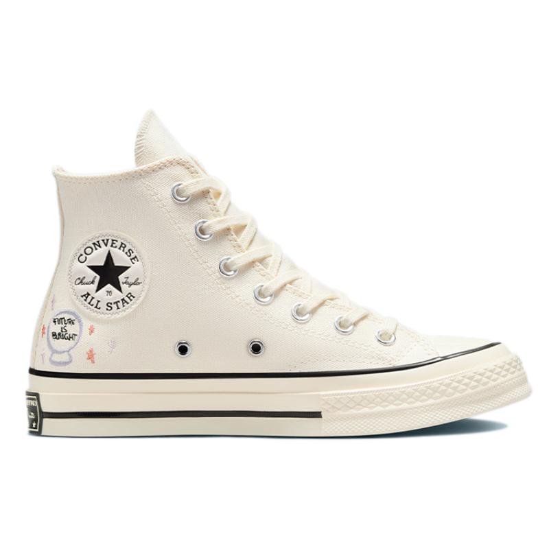 Converse 1970-е Chuck Taylor All Star "Mystic World" Высокие парусиновые кеды женские молочно-белые