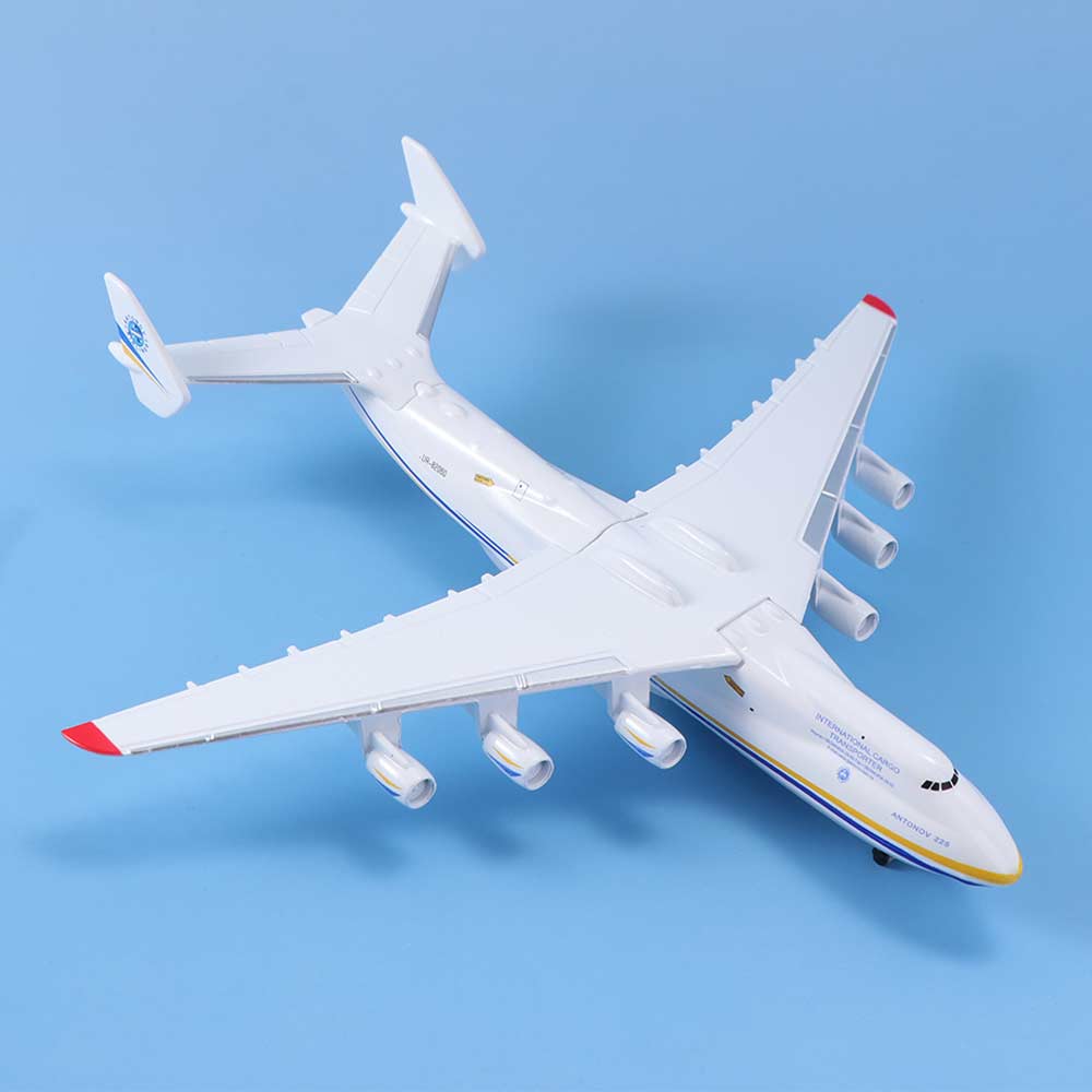 Diecast AN225 Model Plane Metal Zinc Zinc Alloy Airplane Model Decoration Antonov an-225 Fans Collection