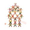 Детская игра-балансир "Балансирующие кубики": Образовательная игрушка для раннего развития и тренировки концентрации