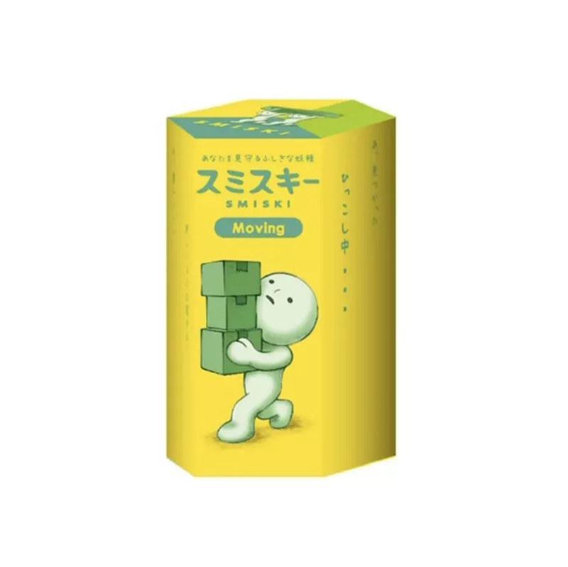 Cute Smiski Hippers Toilet Glow in the Dark Decorative Mini Figure Toy Blind Box Car Accessories Toys GZW