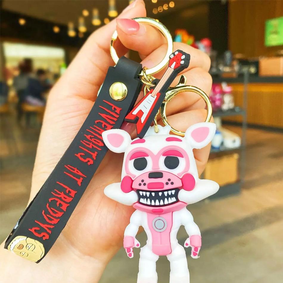 Мультяшная Игровая Фигурка Действия FNAF Медведь Фредди Фазбер Плюшевая Игрушка Брелок Пять Ночей с Фредди В Подарок Красивый Дизайн