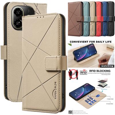 Кошелек с RFID-защитой, откидной чехол для телефона Tecno Pop 10 9 8 Spark Go 2024 Camon 40 Pro 30 4G 5G, кожаные чехлы, защитные сумки