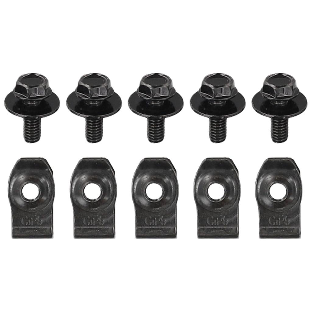 10 шт. Двигатель Под Аксессуары Корпус Болты Клипсы Крепеж