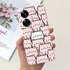 Чехол для Realme C55 2023 Милый Мультяшный Цветок Силиконовый Funda Мягкий Тонкий Ударопрочный Бампер Для Realme C33 C35 C53 C55 4G Чехол для Телефона