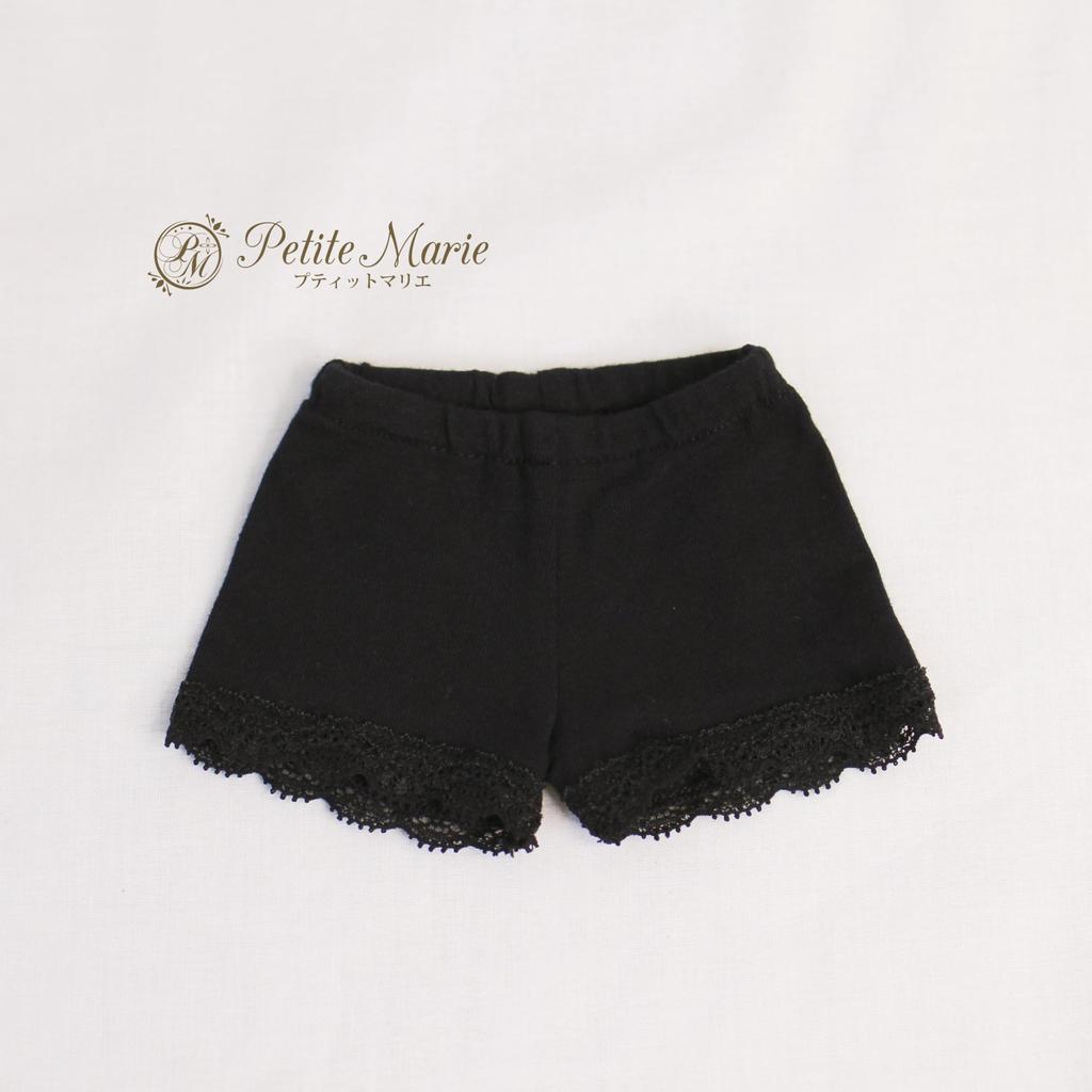 [Petite Marie] Подходит для 13 DD, Длина 1 минута, Леггинсы с кружевной отделкой, Черные, Колготки, Штаны для фитнеса, Повседневные штаны, Повседневные штаны, Кукла 60 см, BJD,