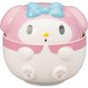 Sanrio "Round My Melody" 3D Bowl with Lid, Approx. 400ml, Approx. 13 X 13cm, Character Tableware, My Melody Goods, Pink, San4556-3