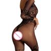 Сексуальный боди-чулок Боди-чулок Нижнее белье Боди Tight Сексуальный Прозрачный Женское интимное белье Чулки Черная сетка Боди-чулок Ночное белье