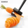 Portable Vegetable Spiralizer Slicer Handheld Peeler Stainless Steel Spiral Slicer for Potatoes Kitchen Cutter Tools