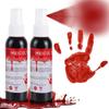 Mycoli Blood Splatter 2.1oz Vampire & Monster SFX Scary Clown Dress Up Dark One Piece, Dark/2 pack