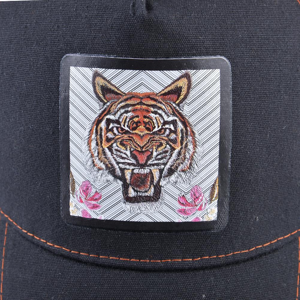 Бейсбольная кепка для мужчин и женщин, новые кепки-дальнобойщики с тигровой нашивкой Snapback, бейсбольная кепка в стиле хип-хоп, кепка с козырьком