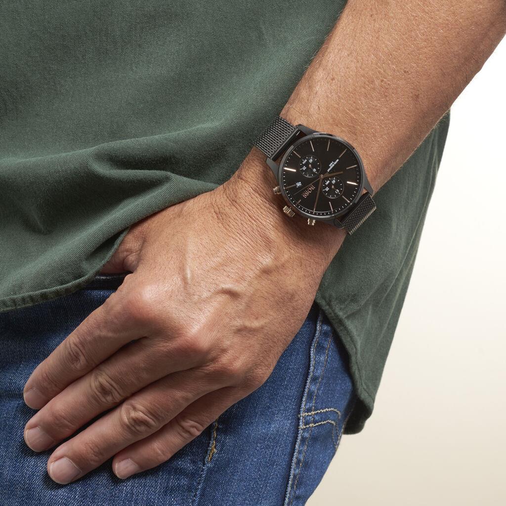 Hugo Boss 1513811 Аналоговые мужские часы с черным циферблатом