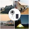 Portable Cooling Fan Monocrystalline Silicon Solar Panel Powered Fan with Stretchable Tripod Stand for Office Travel