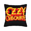Ozzy Osbourne  Pillow Case  Print Pillow Cover For Living Room Sofa Retro Trendy Pillowcases