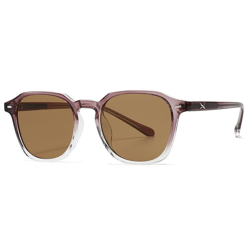 European And American Trendy Street Style Retro Artistic Acrylic Insert Sunglasses Modern Charm Ins Sunglasses 28057