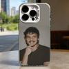 P-Педро Паскаль Белый противоударный чехол для телефона для iPhone 16,15,14,13,12,11,Pro,XS,Max,Plus,Mini,SE