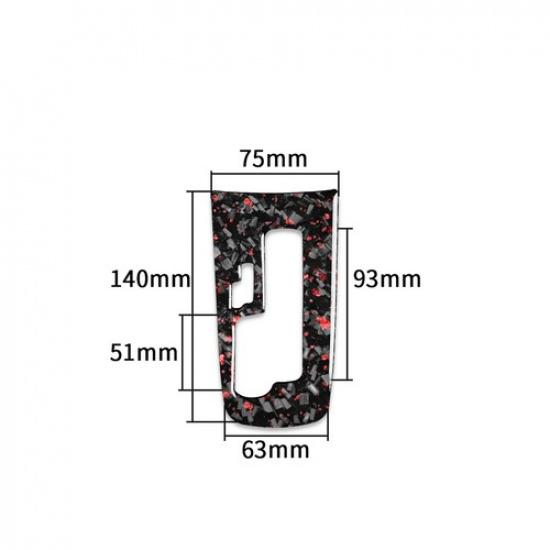Накладка панели рычага переключения передач из углеродного волокна для Chevrolet Cruze 2009-2015