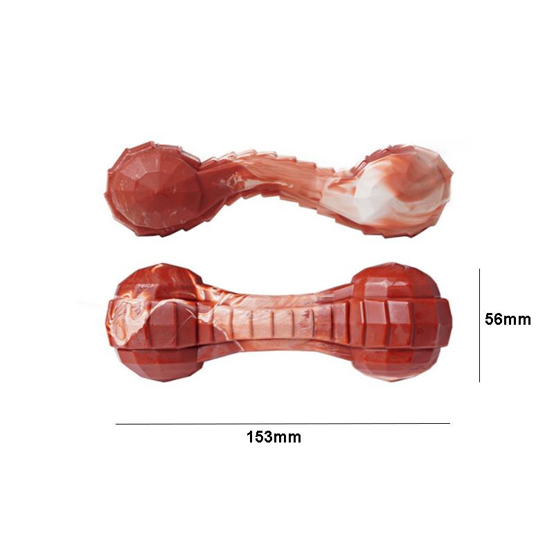 Non Toxic Bite Resistant Dog Chew Bone Indestructible Durable Nylon Bone Toy for Aggressive Chewers