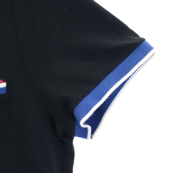 LACOSTE L!VE Поло с коротким рукавом 3 черное Мужское Б/У