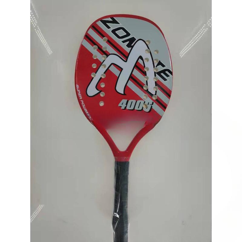Beach Paddle Racket Carbon Beach Racket Sports Racket Carbon Fiber Paddle Racket Backpack Printing LOGO