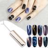 Heart Magnet Set Nail Art Tool with Y-Shaped Guide Magnetic Rods Cat Eyes Effect Professional Nail Design Kit for Home Salon