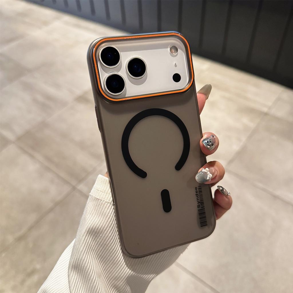 Официальный матовый прозрачный чехол с поддержкой MagSafe для iPhone 17 Air 16 E 15 14 13 12 Mini 11 Pro Max 8 7 Plus X XS XR Магнитная жесткая поликарбонатная крышка