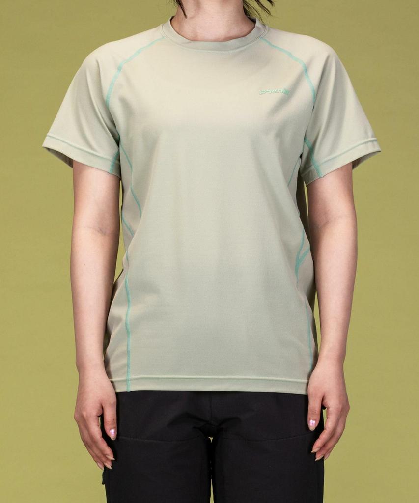 Phoenix Crew Neck Short Sleeve in Mist Green Women's T-Shirt (PH4100)
