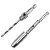 Door and window hinge hinge hole opener Woodworking hole punch hexagonal bit positioning tool set