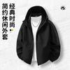 New Autumn and Winter Hooded Gallery Type Loose Mountain Jacket Hiking Suit Tide Brand Couple Jacket Three-proof