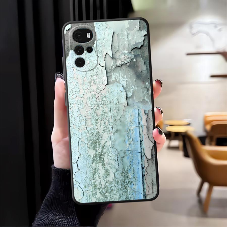 Чехол для телефона Funda для Moto Edge 20 30 X30 Pro S30 Pro Ретро-следы ржавчины