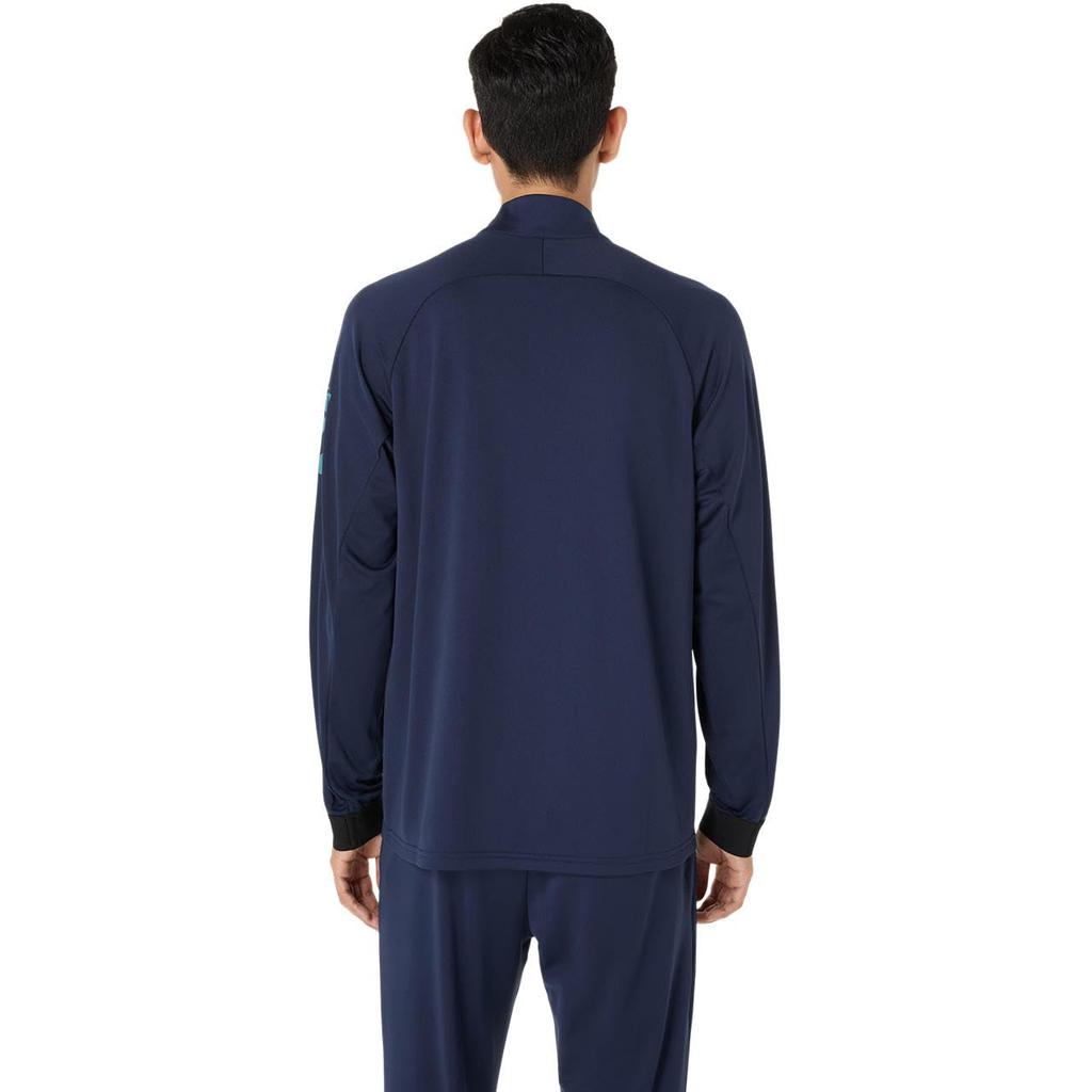 Тренировочная одежда Dry Stretch трикотажная куртка 2031E986 унисекс для взрослых 400 M [ASICS] (полночь)