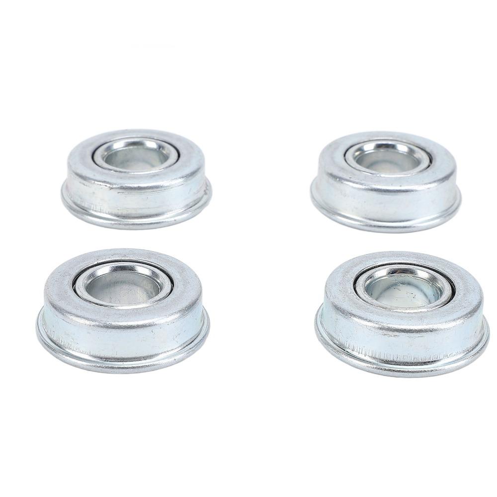 4PCS Heavy Duty Mower Shaft Bearings Silver Ball Bearing Replacement Wheel Drive Mower Bearings