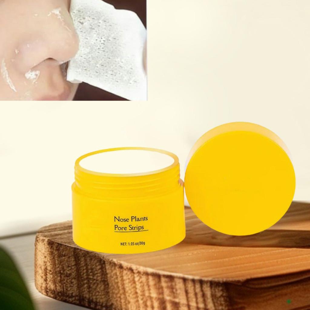 60 шт. Маска-пленка для удаления черных точек, очищающая и очищающая маска для носа с растительным экстрактом, удаление черных точек