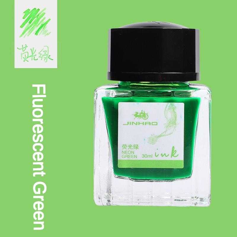 JINHAO 50ml/30ml Various Color Ink Glass Bottled Ink Fountain Pen Ink Refill Cartridge School Writing Office Supplies Stationery