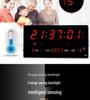 LED Digital Perpetual Calendar Clock with Smart Night Light for Living Room