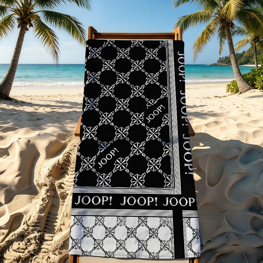 J-JOOP-ES Модное полотенце с логотипом для кемпинга на открытом воздухе Пляжное полотенце Супервпитывающее Быстросохнущее Летнее полотенце
