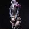 1/24 Corset Mini Skirt Gothic Lady Garage Kit Figures 3D Printed Resin Statue Miniature Model Kit DIY Unpainted Unassembled Toy