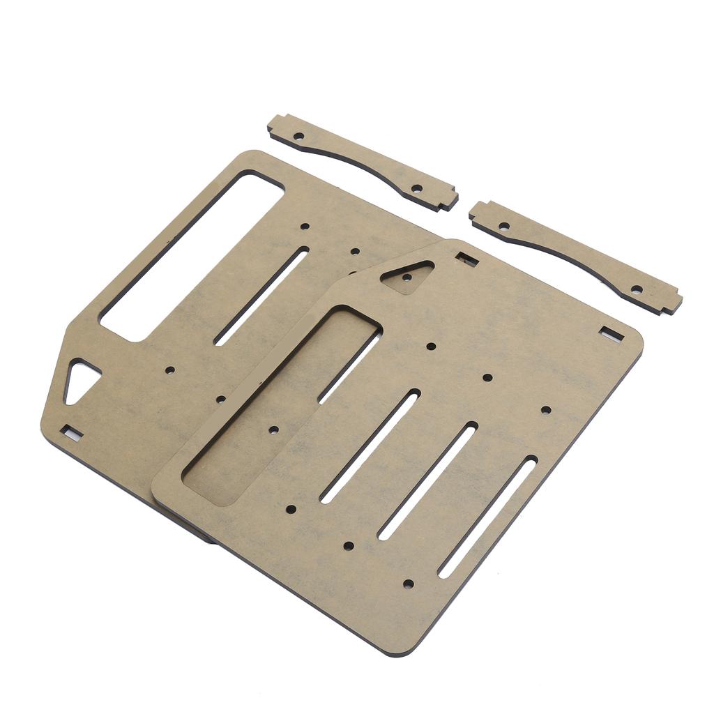 Acrylic Hard Drive Bracket Stand DIY 3.5in Hard Disk Shelf HDD Black Cage YJY3F002