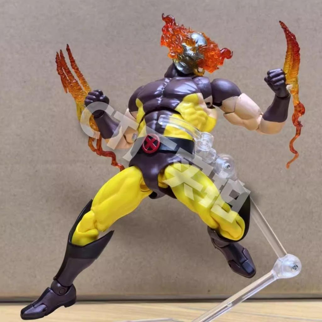 In Stock Ct Toys Hellverine Figure Wolverine Mafex 096 138 X-Men Anime Action Figure Collection Figurine Statue Model Gifts Toys