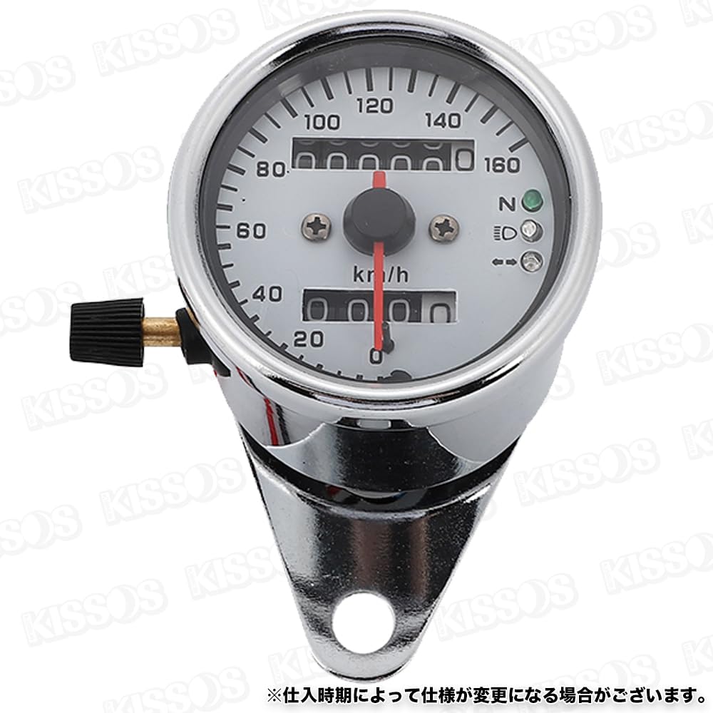 Bike Motorcycle Speedometer LED Backlight Mechanical Mileage General Purpose