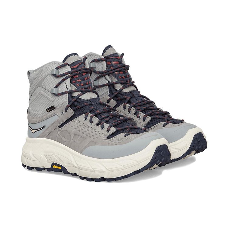 Кроссовки унисекс HOKA Tor Ultra GORE-TEX Limstone Shifting Sand Серые 1129958-LSGS