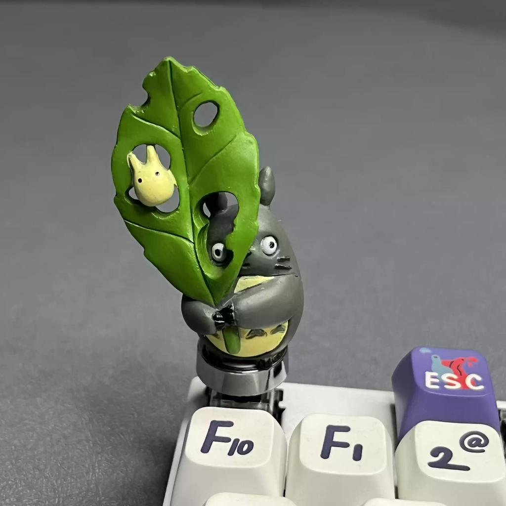 Колпачки для клавиш Sunflower Chinchilla, колпачки для клавиш Anime Kawaii для механической клавиатуры, аксессуары для игровых украшений, 1 шт., ключ для самостоятельного изготовления