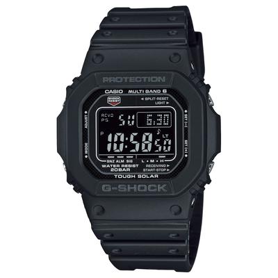 Casio G-SHOCK G-Shock часы мужские водонепроницаемые прочные солнечные радио солнечные цифровые черные GW-M5610U-1B