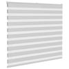 VidaXL Store Zebra Light Grey Fabric Width 150.9 Cm Polyester, Zebra Roller Blind, Zebra Blind for Window, Blind 4014428
