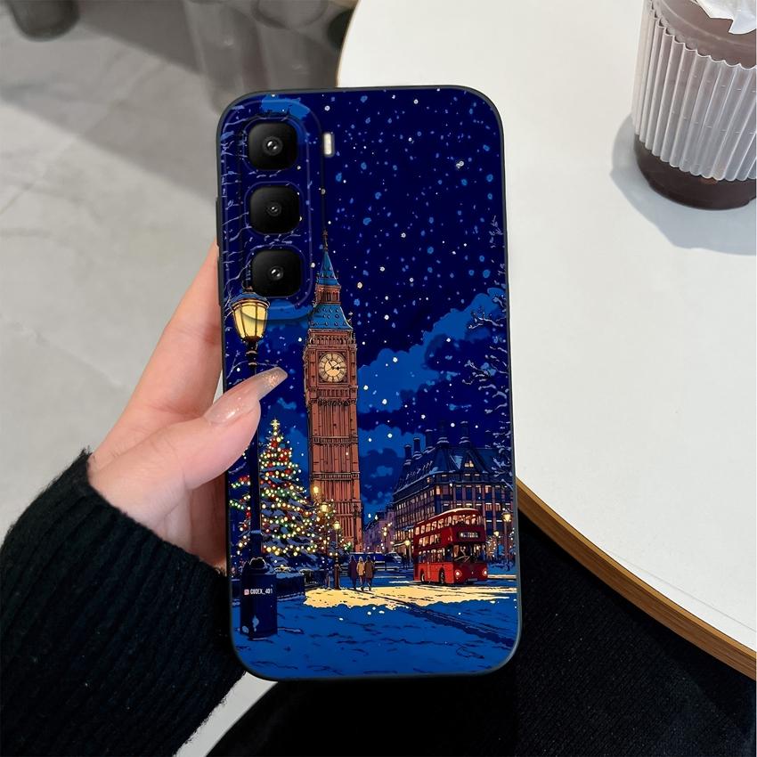 Для Infinix Hot 60 50 Pro Plus 40Pro 30 Play 70 60i 50i 40i 30i Чехол для телефона Сладкий Кролик Торт Новое Улучшение Мягкий Гладкий Силикон Легкий Прочный Корпус