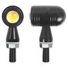AhhYouMe Motorcycle Turn Signal, LED, High Brightness, Mini Bike Turn Signal, Waterproof, Plated Turn