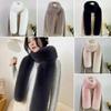 Fur Decor 6 Colors Fake Fur Long Scarf Thicked Fluffy Plush Wraps Shawl Vintage Ladies Scarves Outdoor