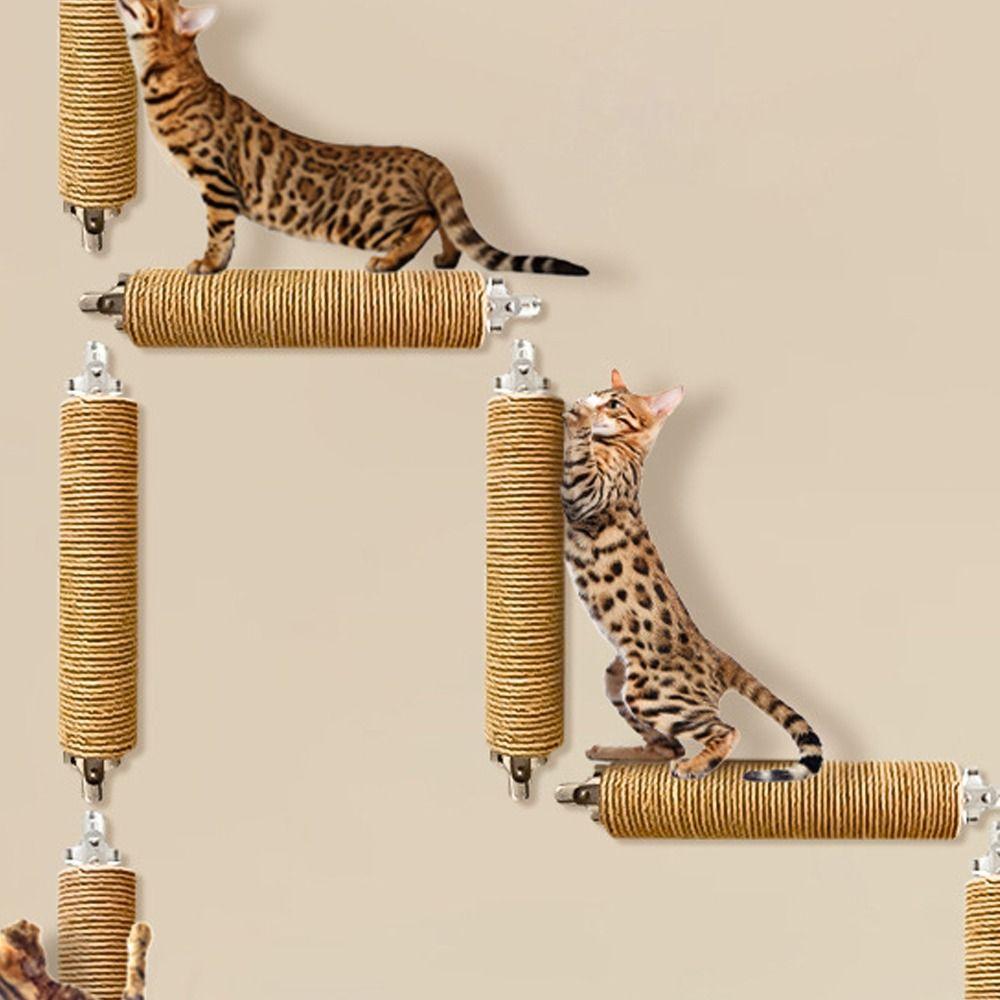 Настенный кошачий царапающий столб износостойкие шлифовальные когтеточки кошачьи лазалки игрушка для домашних животных