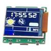 For ESP32 C3 Desktop Trinket Support WiFi Bluetooth 1.44inch LCD Display Mini TV Desktop Trinket Portable Pendant
